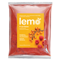 Концентрат для лимонаду та чаю LEMO Обліпиха-Малина 1 кг