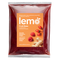 Концентрат для лимонаду та чаю LEMO Шипшина-Малина-Імбир 1 кг