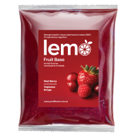 Концентрат для лимонаду та чаю LEMO Червона Ягода 1 кг