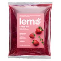 Концентрат для лимонаду та чаю LEMO Полуниця-Малина-Чебрець 1 кг