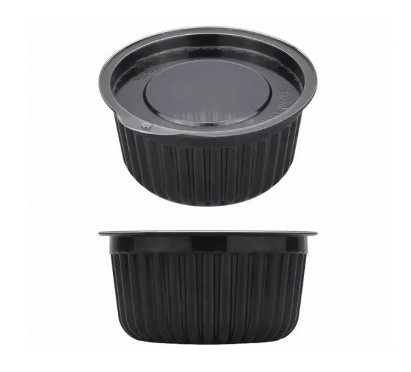 Соусник РЕТ 50 мл d-65 мм ЧОРНИЙ