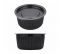 Соусник РЕТ 50 мл d-65 мм ЧОРНИЙ