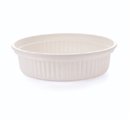 Салатниця БІО 200 мл d-105 мм h-30 мм з кукурудзяного крохмалю 140 шт