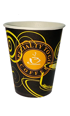 Стакан паперовий 175 мл SPECIALTY TO GO Black