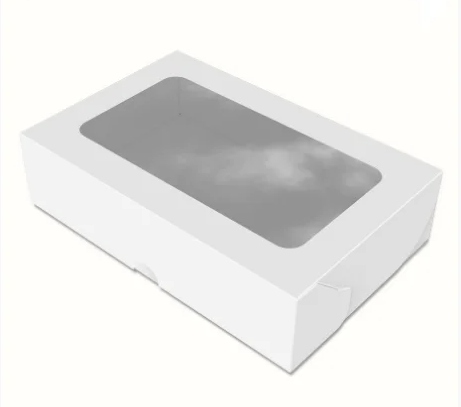 Коробка картонна для суші та солодощів 200*130*50 мм БІЛА
