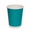 Стакан паперовий двошаровий 400 мл Soft touch GREEN-BLUE