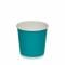Стакан паперовий двошаровий 110 мл Soft touch GREEN-BLUE