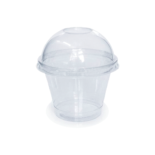 Стакан пластиковий десертний РЕТ Light 240 мл 50 шт