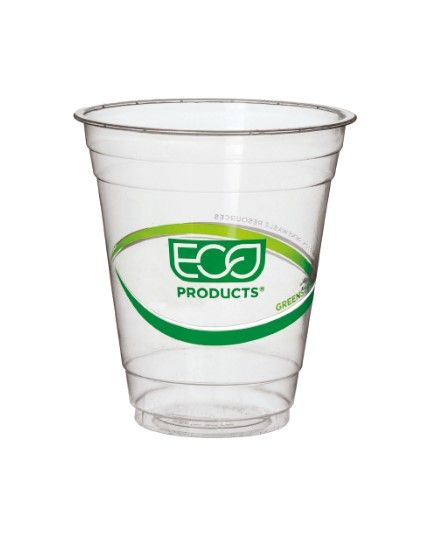 Стакан для холодних напоїв з PLA прозорий 355 мл