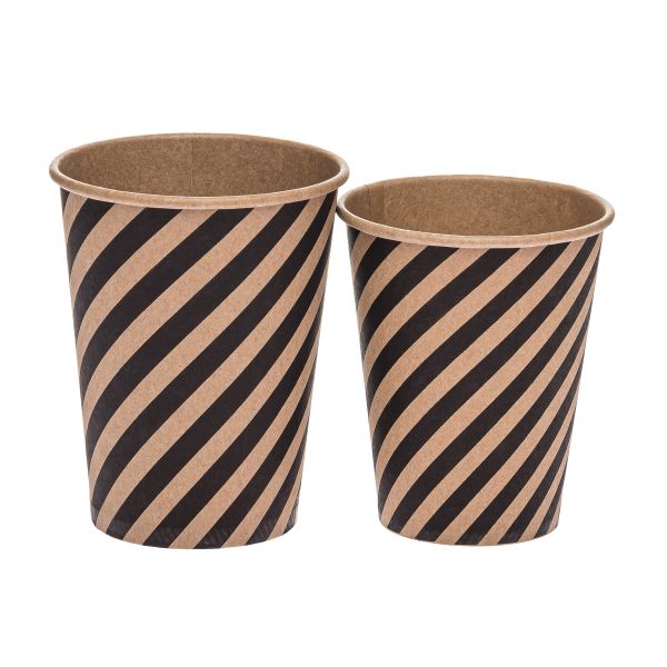 Стакан паперовий КРАФТ SPIRAL 110 мл