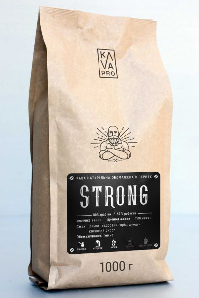 Кава в зернах KAVA PRO Strong 50/50