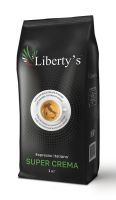 Кава зернова Liberty's Super Crema 1 кг 20/80