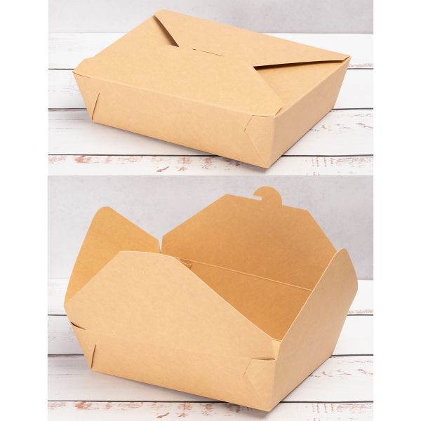 Упаковка для других страв 900 мл 180*130*55 мм КРАФТ
