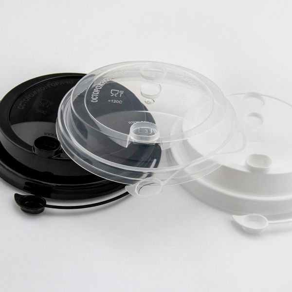 Кришка А 80 прозора з клапаном