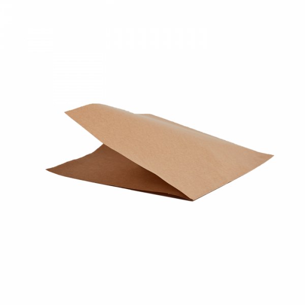 Упаковка паперова для млинців та бургерів куточок 170*170*0 мм 38г/м2 КРАФТ 100 шт