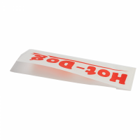 Упаковка паперова для хот-догів куточок 210*85*0 мм 40г/м2 МАЛЮНОК