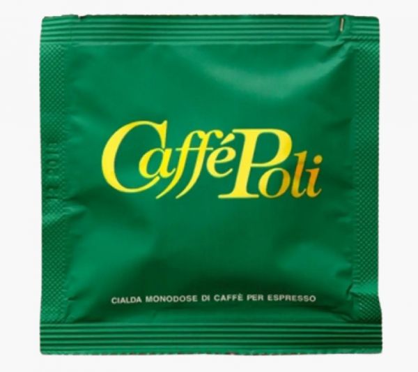 Кава CaffePoli Verde в чалдах (монодозах) зелена 70/30