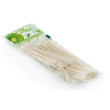 Набір виделки і ножі БІО з кукурудзяного крохмалю 12 шт