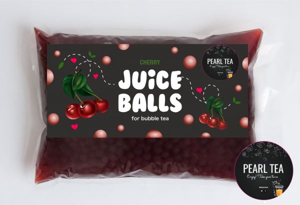 Bubble Tea Соковиті кульки зі смаком Вишні 1,8 кг