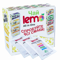 Концентрат для лимонаду та чаю LEMO Всі Смаки 45 г