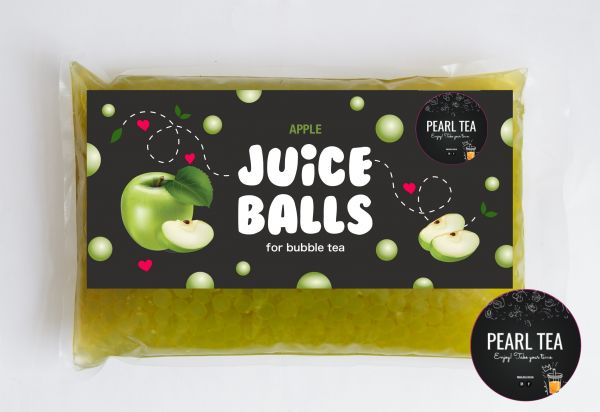 Bubble Tea Соковиті кульки зі смаком Яблука 1,8 кг