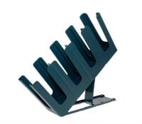 Диспенсер для паперових стаканів з підставкою 45х24х12 см темно-зелений