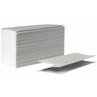 Рушники паперові ZZ 22х20 см 1 шар целюлозні білі 200 шт